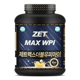제트맥스WPI 2kg 프로틴 단백질 헬스 보충제 바나나 Jet Max WPI 2kg Protein Health Supplement Banana