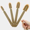 LKCCTK Caulk Finishing Tools Set of 4 Rubber Applicator, Spatula,