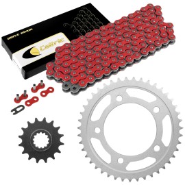 Honda Red Drive Chain And Sprocket Kit for Honda CB900F 919 2002-2007
