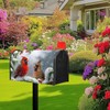 Winter Mailbox Covers Cardinal Bird Mailbox Cover Magnetic Christmas Red