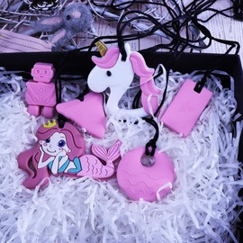 Sensory Chew Necklaces - Chewy Necklace for Sensory Kids, Autism Chew Toys Sensory, Oral Sensory Chew Toy, Chewies for Kids Sensory, Sensory Chew Toys for Autistic Children