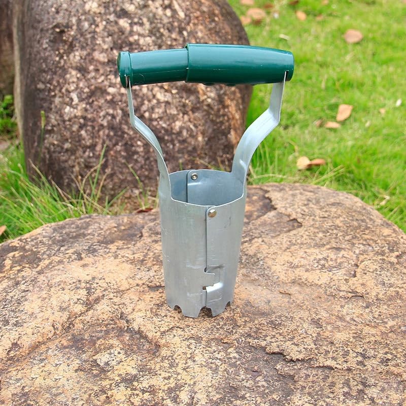 AIMALL Gardening Seedling Lifter Transplanter Tool – 8.7in Durable Zinc-Plated