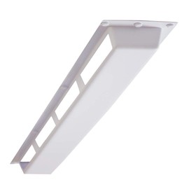 Elima-Draft Commercial 1-Way Deflector Cover for 4 ft. Linear Diffuser (Diffuser Cover)