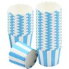 Cupcake Cases, 50PCS Elegent Muffins Baking Cups Blue and White