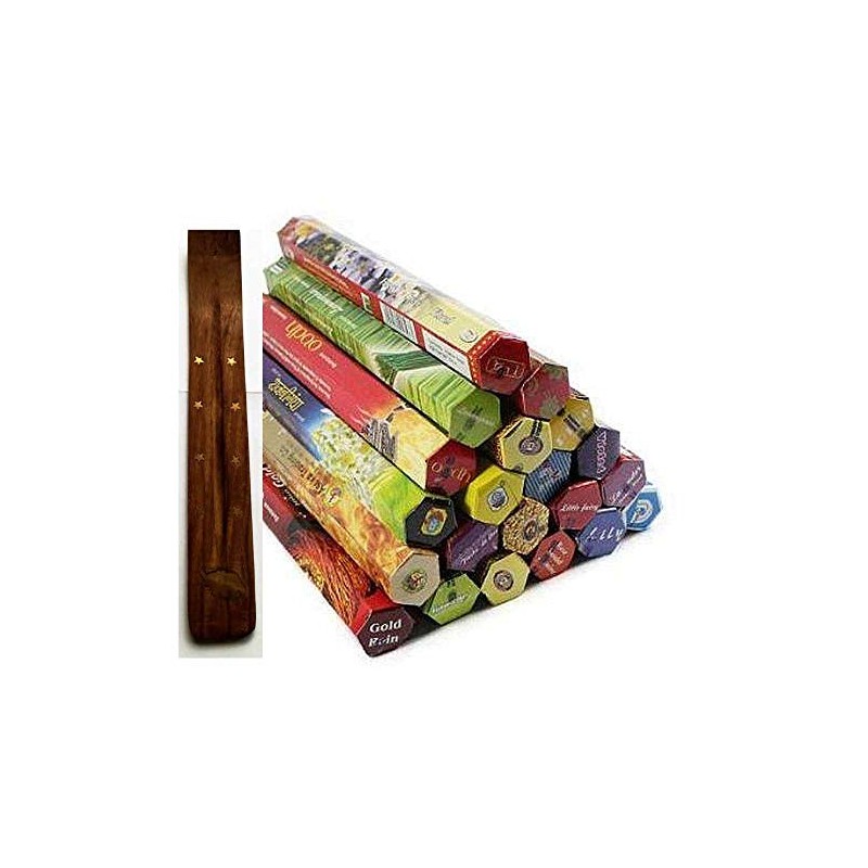 Incense Sticks Set of 7 from India - Mixed Fragrances