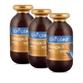 Spring Leaf Premium Omega3 Salmon Oil 1000mg capsules SPRING LEAF PREMIUM Omega3 Salmon Oil, 3 units, 360 tablets / 스프링리프 프리미엄 오메가3 연어오일 1000mg 캡슐 SPRING LEAF PREMIUM Omega3 Salmon Oil, 3개, 360정