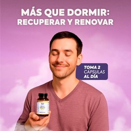 Suplemento Descanso Gaba 5htp Teanina Magnesio Melatonina