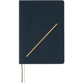 Hobonichi Techo 2024 HON A6 [English/A6 Size/January Start] Slash (Navy)
