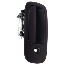 Brock Aftermarket Replacement Front Passenger Right Outside Door Handle Textured Black Compatible with 1996-2022 Chevy Express
