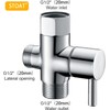 STOAT® 3-way switching valve, 1/2 inch diverter valve shower adapter,