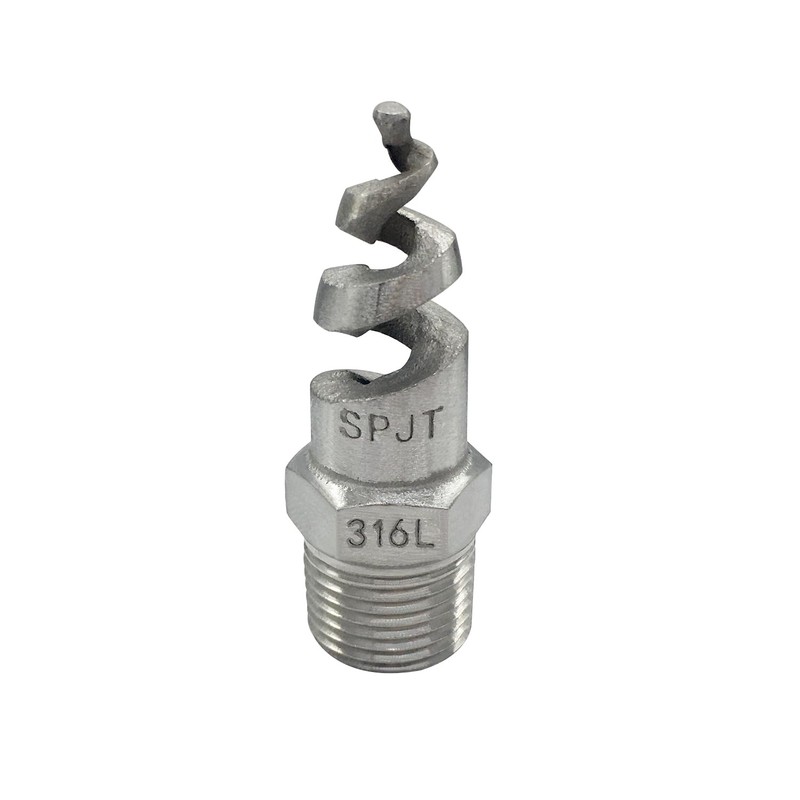 Fitvell 1/2" Male Spiral Cone Atomization Nozzle 316 Stainless Steel