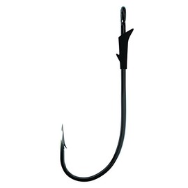 Eagle Claw TK180-2/0 Trokar Light Wire Finesse Worm Hook, Platinum Black, Size 2/0 (Per 6)