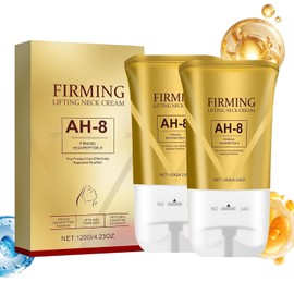Crema Reafirmante para el Cuello, Crema Reafirmante para el Cuello con Doble Rodillo, Reduce Arrugas, Líneas Finas y Papada, Reafirma la Piel.