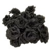 Corkwaw 25 Pcs 3 inch Artificial Rose Flower Heads,Silk Rose