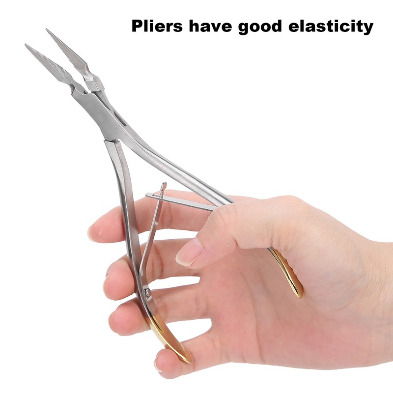 Dental Extracting Forceps Stainless Steel Dental Root Residual Fragment Forceps