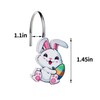 HPYNPES Easter Shower Curtain Hooks - Set of 12, Perfect