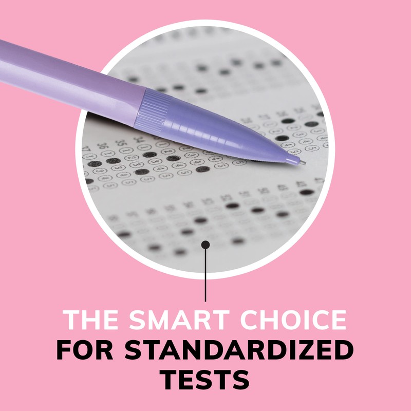 BIC Xtra-Smooth Pastel Mechanical Pencils with Erasers, Medium Point (0.7mm),