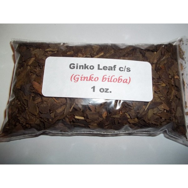 Ginkgo leaf c/s 1 oz. Ginkgo leaf c/s (Ginkgo biloba)
