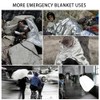 6 Pack Survival Blanket Outdoor Emergency Blanket Supplies, Emergency Blankets