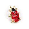 Pinsanity Cute Ladybug Enamel Lapel Pin