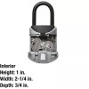 Master Lock Portable Lock Box 2 3/4'' 3 Digit Combination