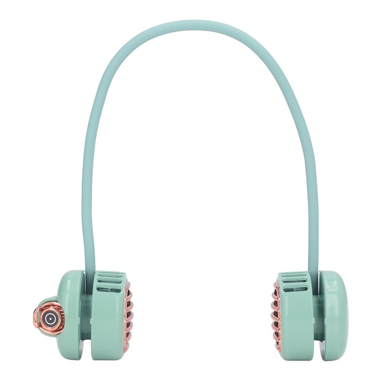 Neck Fan Four Wind Speed Folding Portable Retractable Rotatable 1800mAh