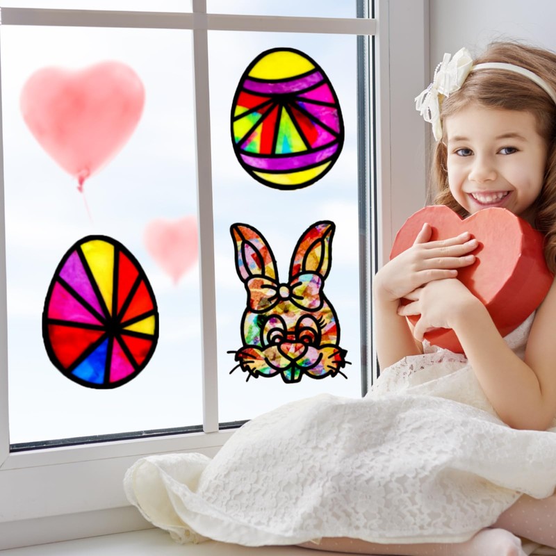 Tadpolez Easter Craft Children, Easter Paper Craft Set, Easter Eggs