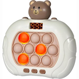 Bear Push-Pop Educational Games, Focusing, Elementary School Students, Stress Relief, Christmas Gift, For Girls, Boys, Children