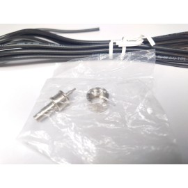 Motorola NMO 3/4" Roof Hole Mount 14' RG58A Coax Cable w/ PL-259 Crimp Connector