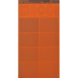 infinimoderu It Series i-zi-kattexingumatto D 45 Degrees 60 Degrees Plastic Model for Tools it3004 