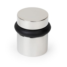 MEGA HANDLES Floor Door Stopper - Chrome Door Stopper Quickly Installed Wall Protector, Wall Protectors from Door Knobs, Door Stop Floor Mount with mounting Hardware - Polished Chrome - 1.5 Inch