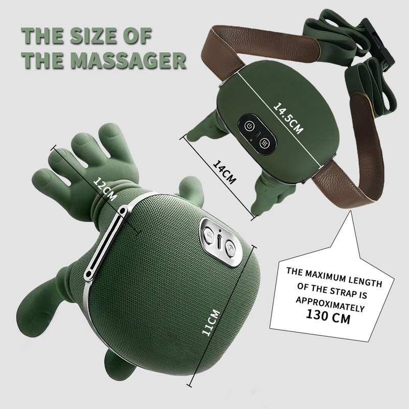 Smart Neck Massager with Soothing Heat, Portable Relaxation Neck Massager