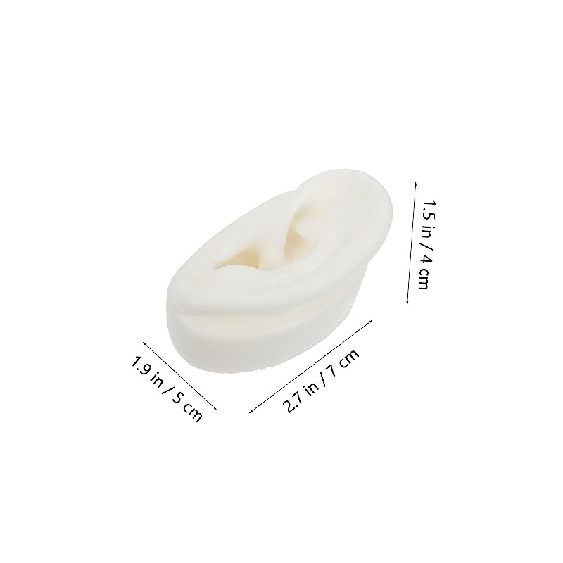 Exhibidor Oreja Silicon Modelo Oreja Pantallas Ventanas Postizas Molde
