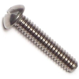Hard-to-Find Fastener 014973205638 Slotted Oval Machine Screws, 10-24 x 1, Piece-20