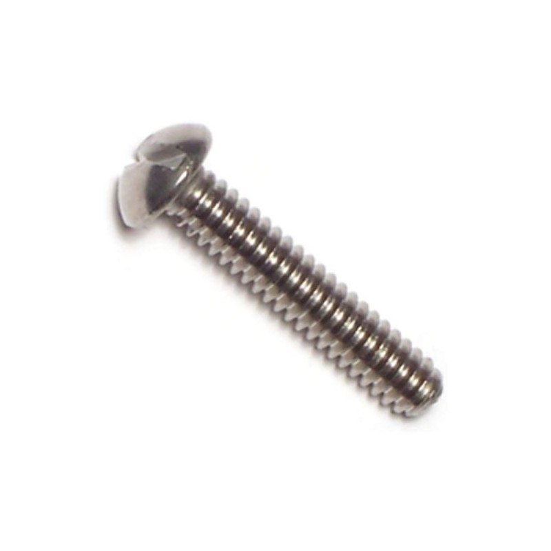 Hard-to-Find Fastener 014973205638 Slotted Oval Machine Screws, 10-24 x 1,