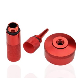 Aluminum Extended Run Gas Cap Adapter Mess Free Oil Changes Funnel Magnetic Tip Dipstick Oil Dip Stick Compatible for Honda Generator EU2000i EU1000i EU3000i