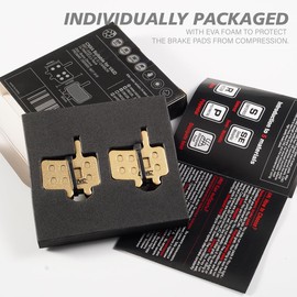 CNC Bicycle Disc Brake Pads for Avid BB7 Juicy 3 5 7, Semi-Metallic，2 Pairs