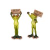 formano Set of 2 Funny Frogs Frog as Demonstrator with