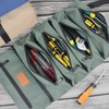 Canvas Roll-up Tool Bag, Multi-Purpose Tool Roll Pouch Tool Organizer