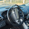 Blueshyhall Vehicle Steering Wheel Lock, Anti Theft Locking Devices Heavy