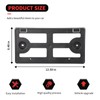 RT-TCZ License Plate Holder Front License Plate Frame Mount Bracket