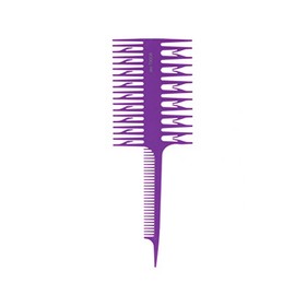 Peine para teñir el cabello,4 Colores Tinte para el Cabello, Peine Pelo Highlight seccionamiento, Peine Tinte para el Cabello Tinte colorante Herramie