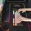 Fogruaden RGB Wired 75% Percent Mechanical Keyboard with Red Switch