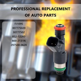Set of 6 Fuel Injectors FJ1095 Compatible with Volvo S60 S80 XC60