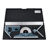 Accusize Industrial Tools 12'' 4 Combination Square Ruler Set Protractor