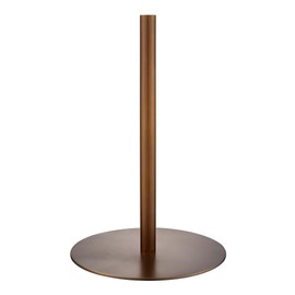 PEROPROS Paper Towel Holder Countertop, Weighted Freestanding Paper Roll Holders for Kitchen Counter, Exquisite 9-Gauge Solid Pure Brass Paper Roll Holder - Oil Rubbed Bronze, One Pack