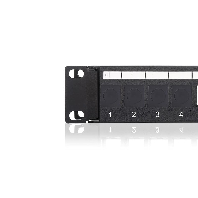 Cable Matters (20-Pack) Blank Keystone Jack Inserts in Black