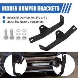 NORTHYUN 20’’Led Light Bar Hidden Bumper Mounting Brackets Compatible with 2006-2008 Ford F150