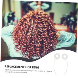 COHEALI Replacement Hairdressing Device Part 2pcs Heating Ring Excellent Heat Effect