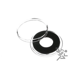 (5) Air-tite 13mm Black Ring Coin Holder Capsules for 1/20oz Gold Libertads